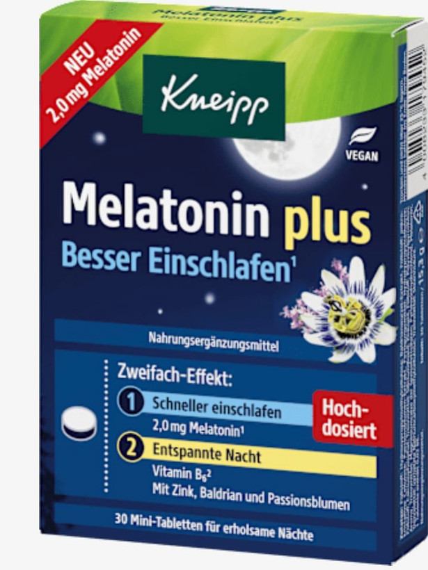 مکمل ملاتونین Kneipp Melatonin Plus