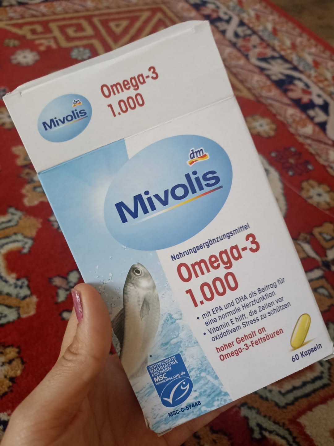 کپسول مکمل امگا ۳ میوولیس