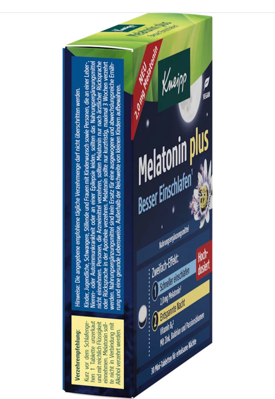مکمل ملاتونین Kneipp Melatonin Plus