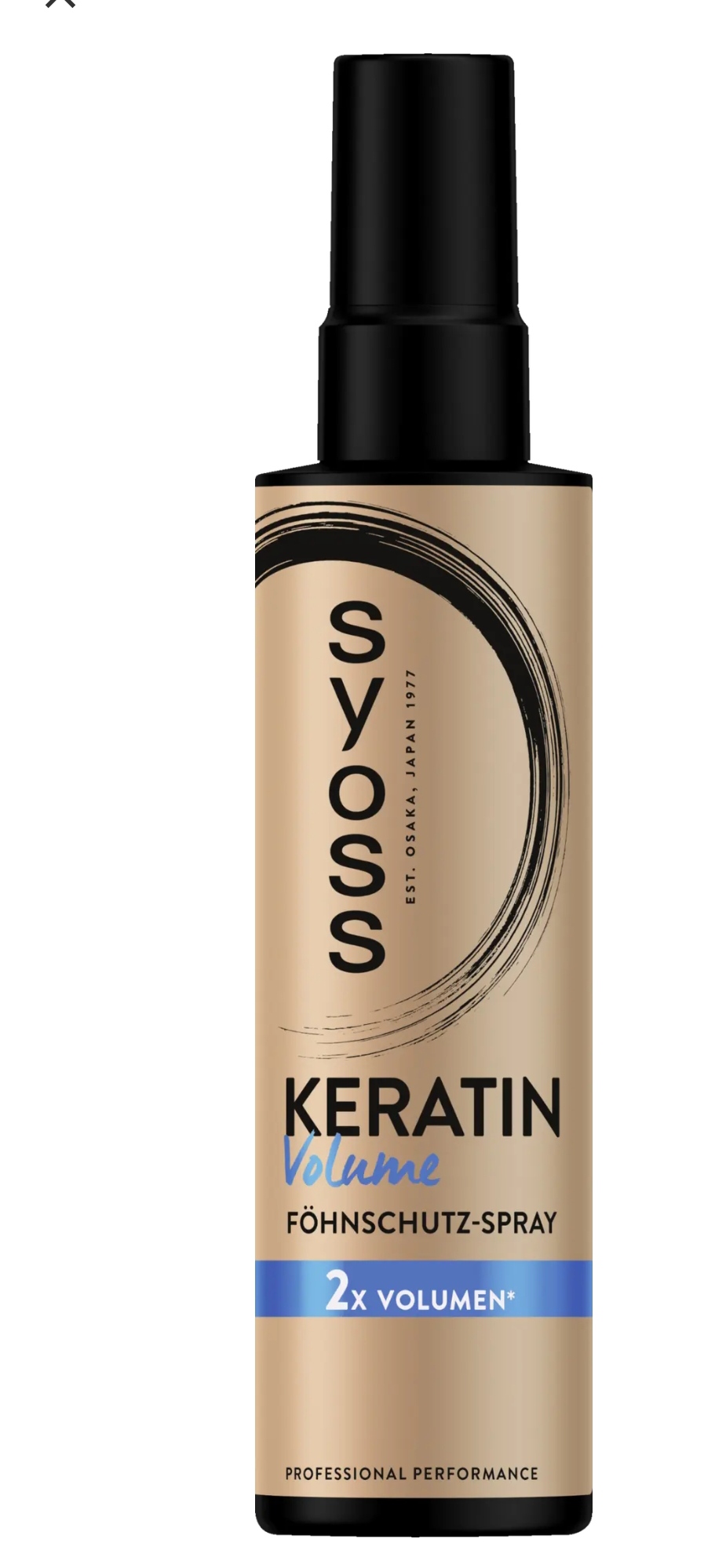 اسپری محافظ حرارت و حجم‌دهنده مو سایوس کراتین (SYOSS Keratin Volume)