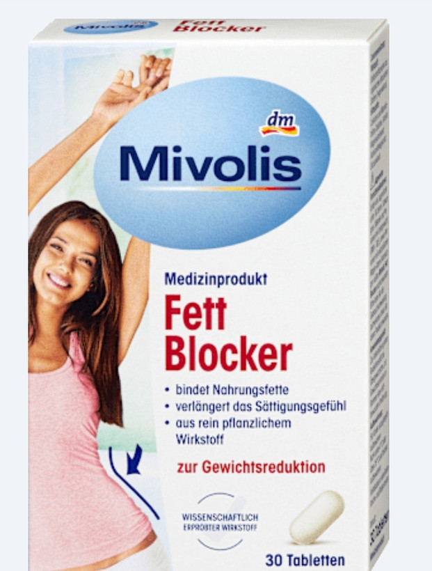 قرص چربیسوز میفولیس Mivolis Fett Blocker اصل | مسدودکننده چربی گیاهی برای کاهش وزن | خرید از آلمان – محصول اورجینال
