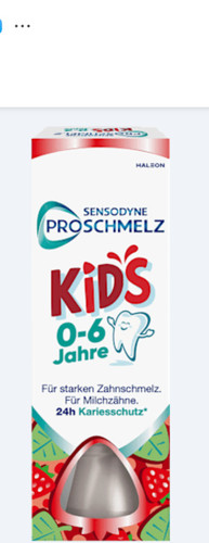 خمیردندان کودکان برای دندانهای شیری ۰تا۶سال Sensodyne ProSchmelz Kids
