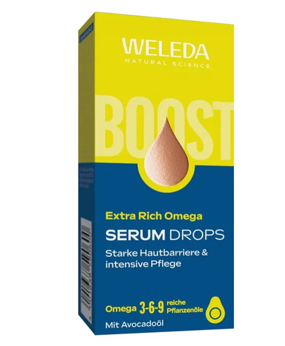 سرم تقویتی صورت امگا ولدا (Weleda Omega Serum Booster Drops)