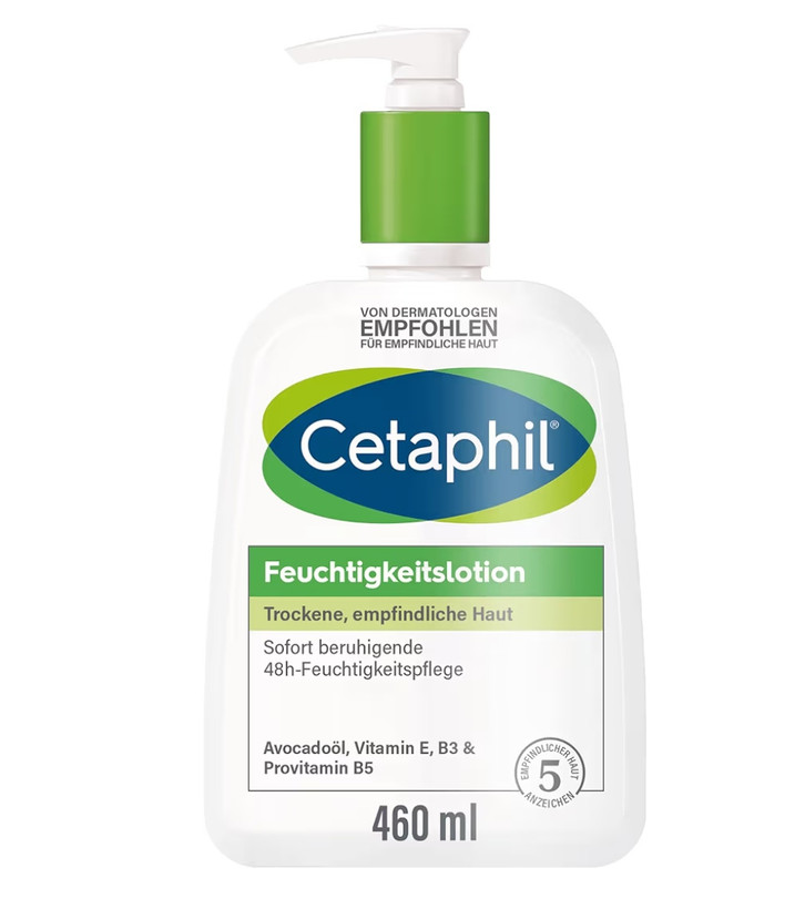 لوسیون مرطوبکننده 465 ml ستافیل Cetaphil Feuchtigkeitslotion اصل آلمان