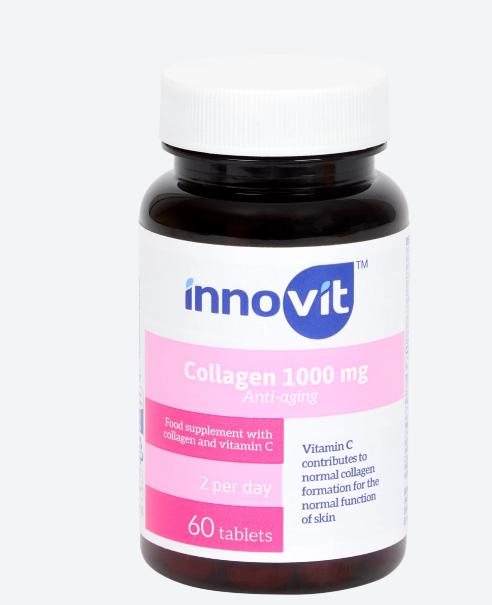 قرص کلاژن ۱۰۰۰ میلی‌گرم اینویت 60عددی Innovit Collagen 1000 mg