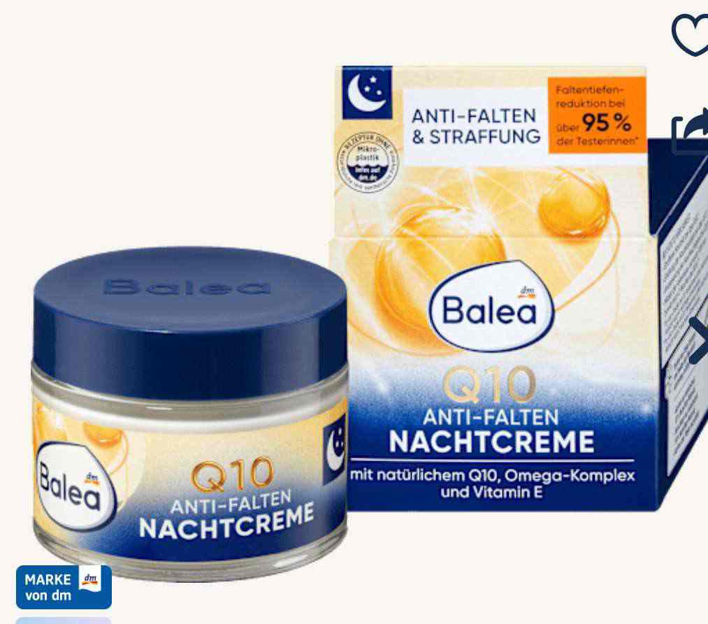 کرم  شب ضدچروک و سفت‌کننده Q10 برند B-A-L-E- (B-A-L-E-Q10 Anti-Wrinkle & Firming Cream)