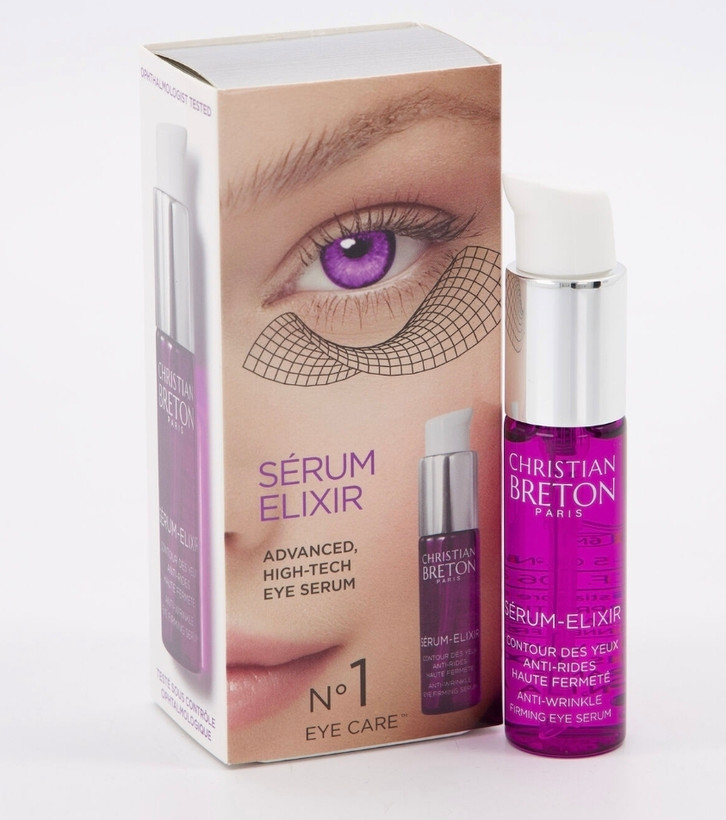 سرم دور چشم ضد چروک و سفتکننده کریستین برتون پاریس – Sérum Elixir Contour des Yeux Anti-Rides Haute Fermeté