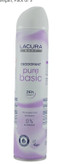اسپری دئودورانت زنانه لاکورا پیور بیسیک با محافظت ۲۴ ساعته – LACURA BODY Deodorant Pure Basic